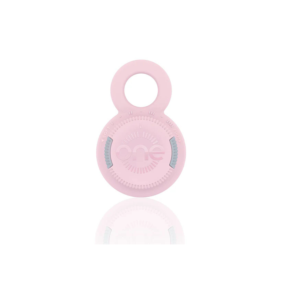ONE GO! Adjustable Bristle Travel Brush, Pink