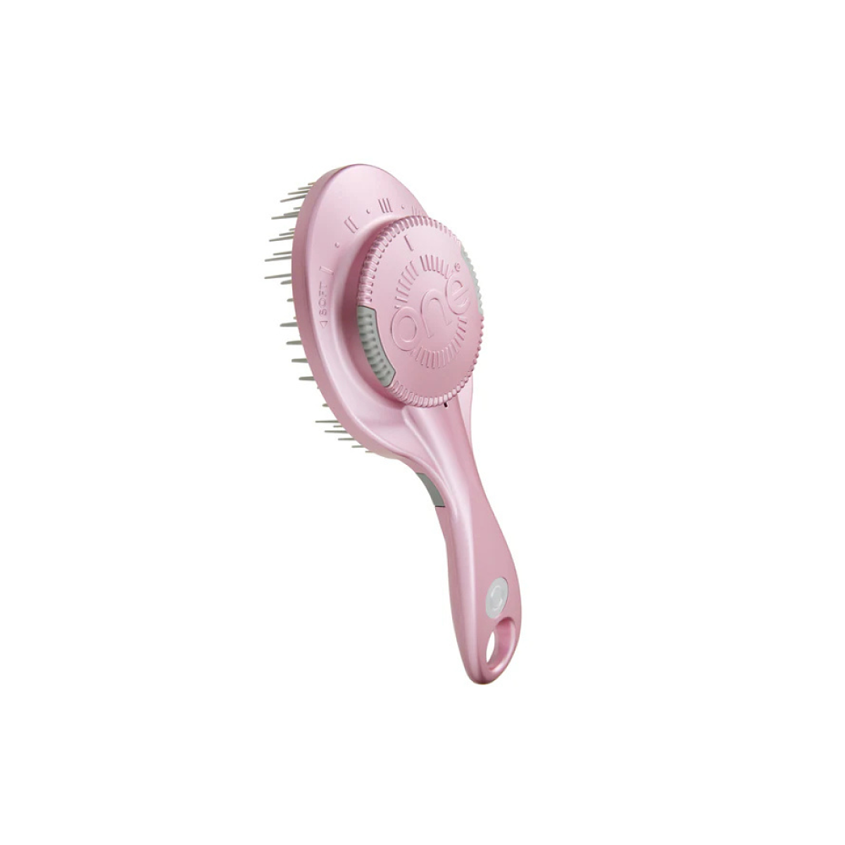 ONE Brush Pro - Adjustable Bristle Hairbrush, Metallic Pink