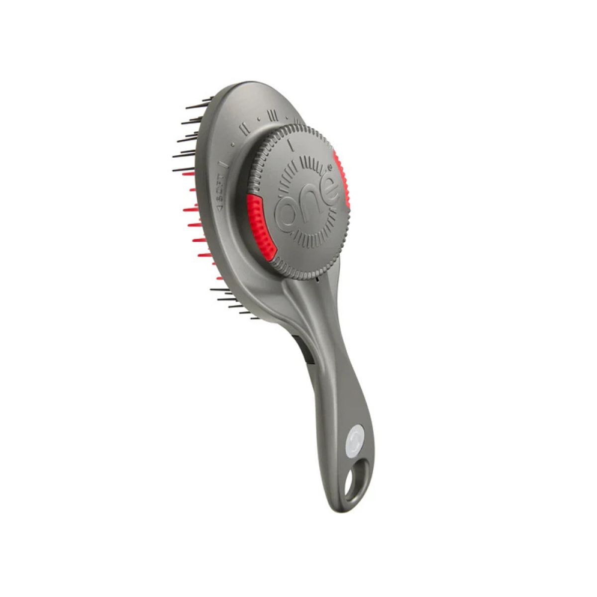 ONE Brush Pro - Adjustable Bristle Hairbrush, Titanium