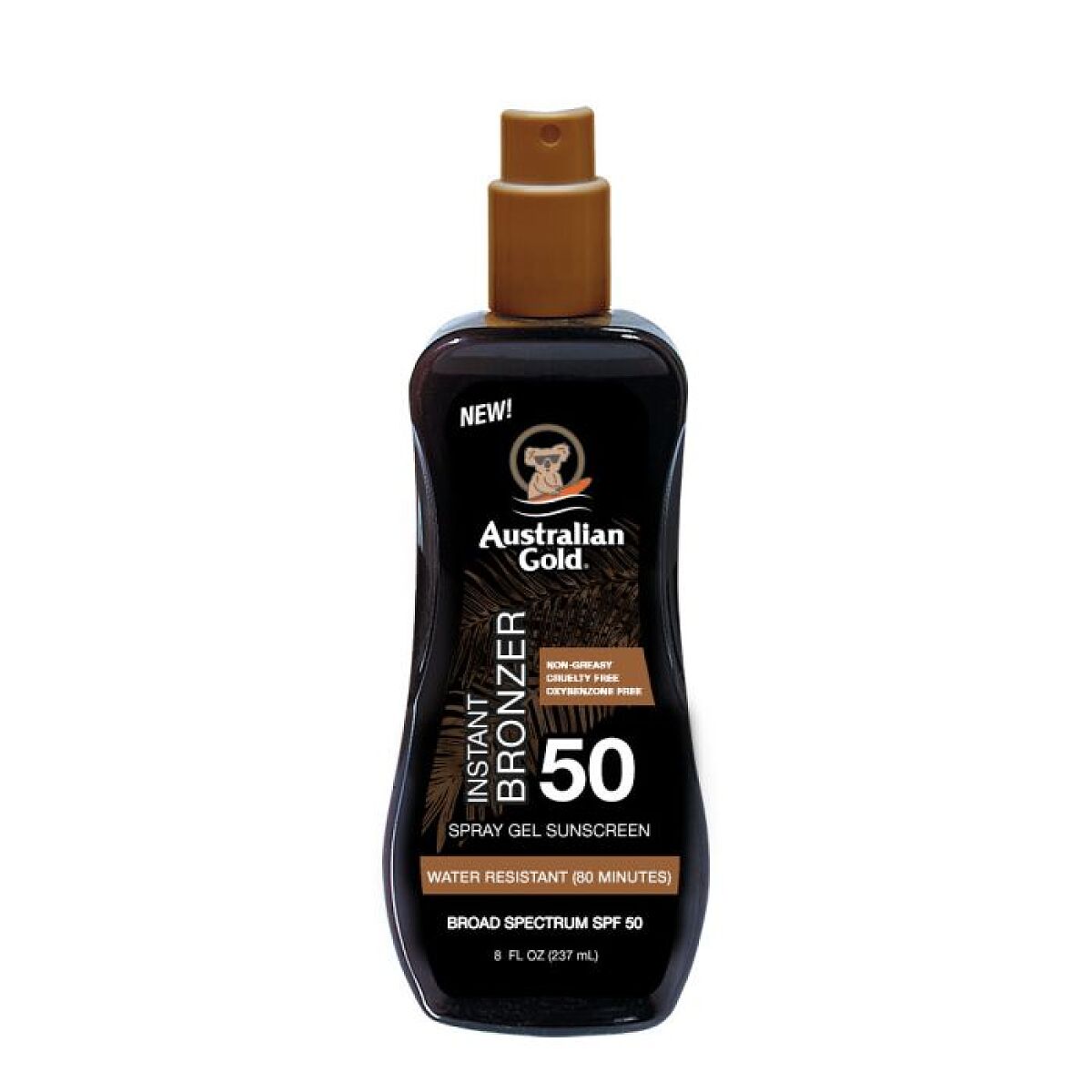Αντηλιακό spray gel με bronzers, με SPF 50 237ml - Australian Gold