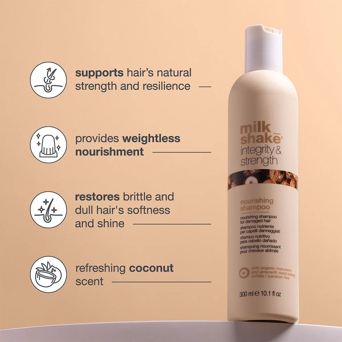 Integrity&strength nourishing shampoo - 300ml