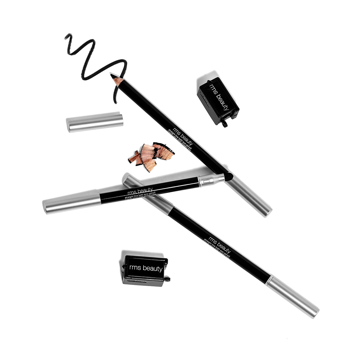 Straight Line Kohl Eye Pencil - HD Black
