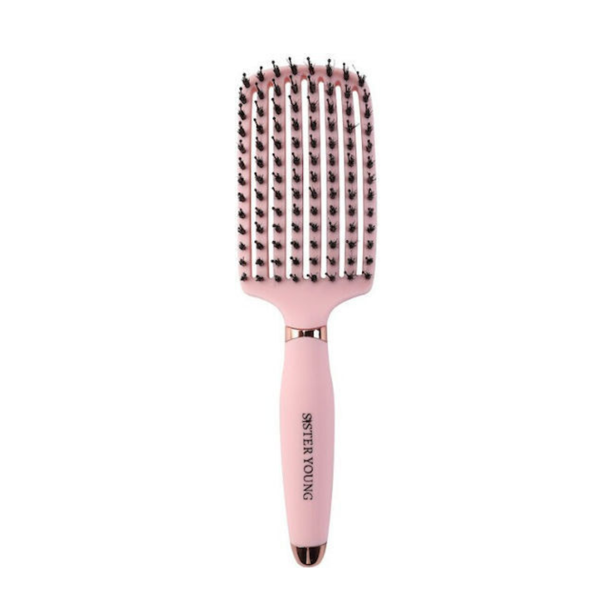 OVIA BV PINK – Hair brush with boar bristles