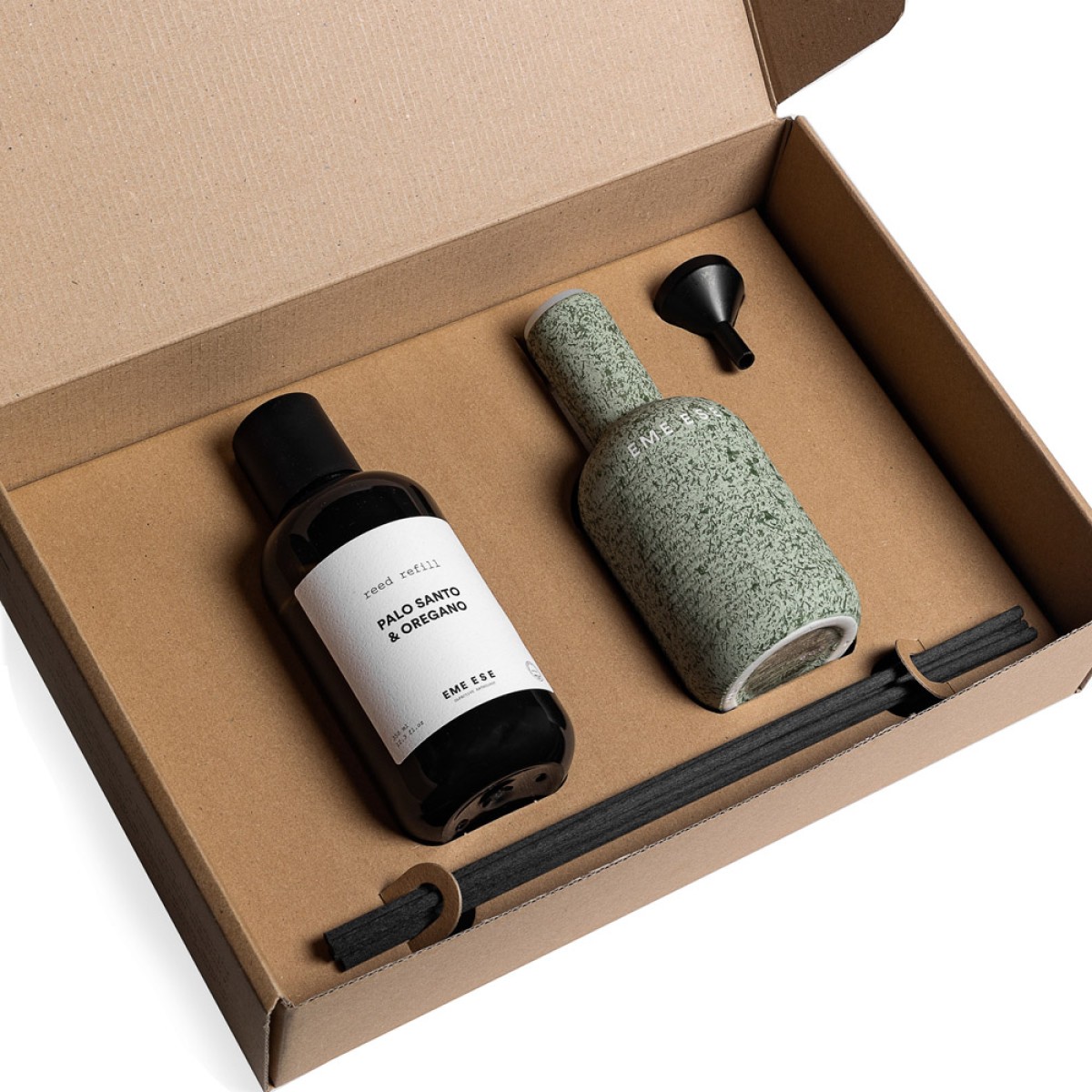ΚΑΣΕΤΙΝΑ CERAMIC REED PALO  SANTO & OREGANO