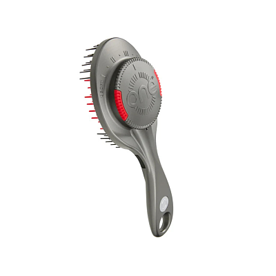 ONE Brush Pro - Adjustable Bristle Hairbrush, Titanium