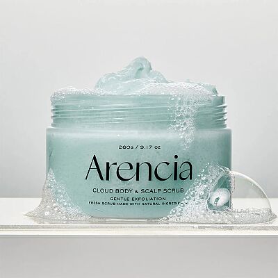 Fresh Cloud Body & Scalp Scrub French Mint & Lily 
