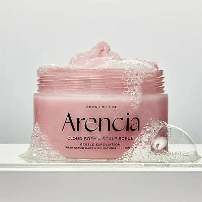 Fresh Cloud Body & Scalp Scrub French Lavender & Pear