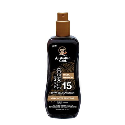 Αντηλιακό spray gel με bronzers, με SPF 15 237ml - Australian Gold