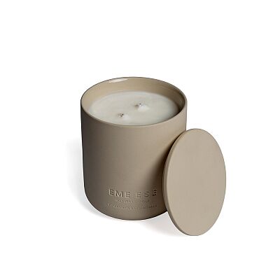 CERAMIC CANDLE FENUGREEK &  CHAMOMILE